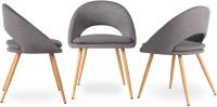 Pack de 2 sillas Acolchadas y tapizadas en Tela para salón, Comedor o Dormitorio - details 23