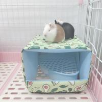 Nido de Muselina Suave para Cobayas Almohadilla Ligera y Transpirable para Mascotas Pequeñas - details 2