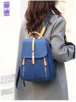 Mochila Oxford negra impermeable para mujer, bolso escolar antirrobo de gran capacidad, bolso de viaje, bolso de hombro - details 20