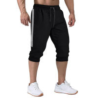 Pantalones cortos deportivos para hombre Pantalones cortos largos hasta la rodilla para hombre Pantalones cortos para correr - details 0