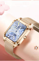 2024 Relojes de lujo de alta gama para mujer Reloj inteligente con llamada Bluetooth Reloj inteligente resistente al agua Monitor de salud de oxígeno y presión arterial Pulsera para mujer para Android iOS, regalos exquisitos para mujer - details 21