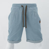 Pantalones cortos de algodón informales para hombre, pantalones deportivos estampados de moda, verano - details 9
