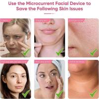 EMS-masajeador Facial de microcorriente, masajeador con rodillo facial en V, rejuvenecimiento de la piel, dispositivo de belleza antiarrugas - details 9