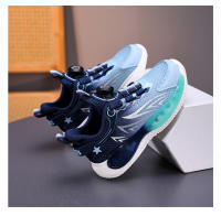 Zapatos deportivos informales para niños de marca de primavera, zapatos ligeros para correr para niños y niñas, zapatillas de deporte con botón giratorio de suela suave para niños - details 18