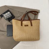 Elegante bolso de paja tejido de verano, bolso de hombro de paja informal bohemio, bolso de mano de playa de ocio para damas/niñas - details 13