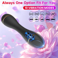 Bullet Vibrator - Mini Vibrador para Mujer, Herramienta Estimulante del Clítoris, Vibrador Bullet Discreto y Adecuado para Viajes, Juguetes para Adultos Recargables por USB con 10 Modos de Vibración - details 0