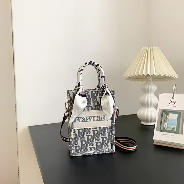 Internet celebrityins-Bolso de mano a la moda para mujer, bolso de compras de gran capacidad, bolso elegante para mujer - 1