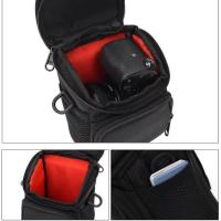 Bolsa impermeable para cámara SLR, mochila de nailon para Mini fotógrafo, negra, antispoilage, bolso de hombro Digital para teléfono - details 1