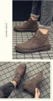 Los boo retro de otoño para hombre son cálidos y cómodos, combinados con un suelo ligero y transpirable. - details 8