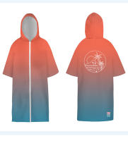 Poncho con Capucha de Secado Rápido Toalla de Natación Absorbente para Adultos Estilo de Cremallera - details 34