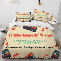 Juego de Ropa de Cama con Música Retro y Nostálgica Funda de Edredón y Funda de Almohada para Cama King Queen Tamaño - details 22