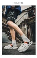 Zapatillas de verano para hombre, zapatos informales para la playa al aire libre, sandalias, chanclas para caminar, zapatos ligeros de moda cómodos, calzado masculino - details 7