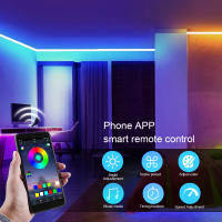 GAHADA Tira LED RGB flexible Controla tu luz con una aplicación Bluetooth 576LEDs/m - details 8