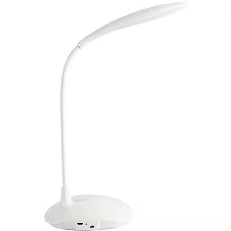 Lámparas de mesa LED flexibles, lámpara de escritorio, 3 niveles de brillo, 360 ° ajustable, táctil - 1
