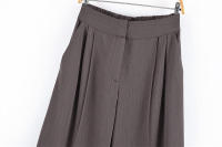 Conjunto de Verano Informal para Mujer OUWU Pantalones de Cintura Alta y Camisa con Cordones y Cremallera - details 4