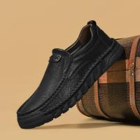 Cuero hombre al aire libre casual zapatos de cuero zapatos de montaña - details 3