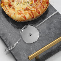 Cuchillo de Pizza de una rueda para el hogar, accesorio de apoyo de cocina, apto para lavavajillas, buen agarre - details 5