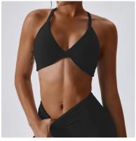 Sujetador Deportivo de Espalda Cruzada para Mujeres Top Deportivo de Yoga y Gimnasio Fitness Material de Nylon Transpirable y Hermoso - details 13