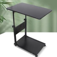 Mesa de Cara Ajustable de Altura Material Duradero, Belleza Contemporánea, Rendimiento Bueno para Hospital, Mesa de Sofá con Ruedas, Forma Rectangular, Ancho de 35cm, Profundidad de 55-80cm - details 1