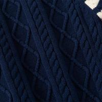 Otoño Invierno niños suéter de manga larga cuello redondo suéteres de punto estilo coreano jersey de algodón suéteres para niños - details 6