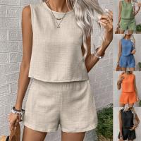 Conjunto de Verano 2025 para Mujer Top Sin Mangas y Shorts Cortos Estilo Casual y Deportivo - details 1
