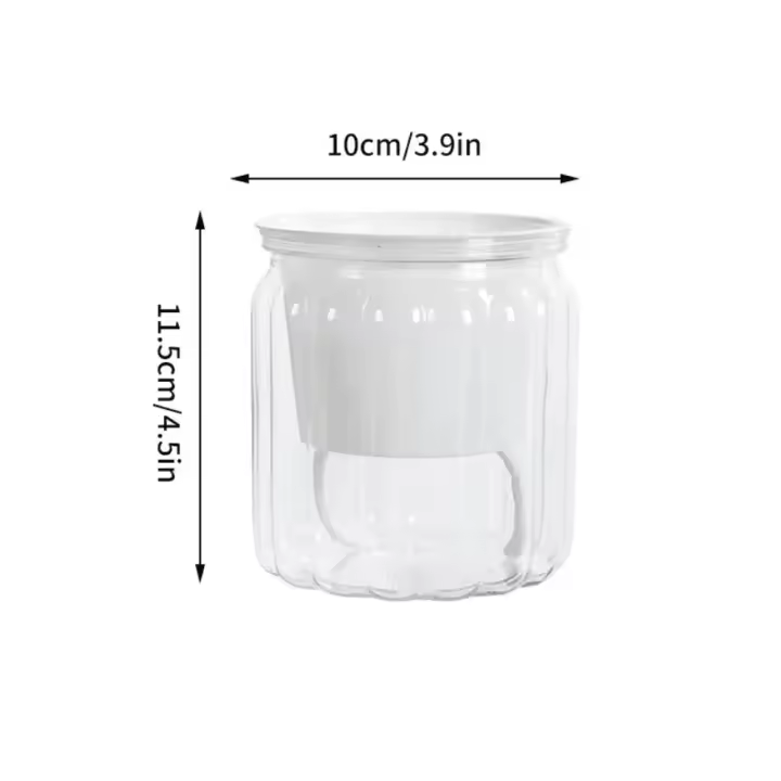 Maceta de plantas hidropónicas de autorriego, Mini maceta suculenta extraíble de plástico, florero de mesa, decoración de bonsái de oficina, nuevo - 1