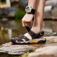 Sandalias planas informales para hombre, zapatos de verano - details 5