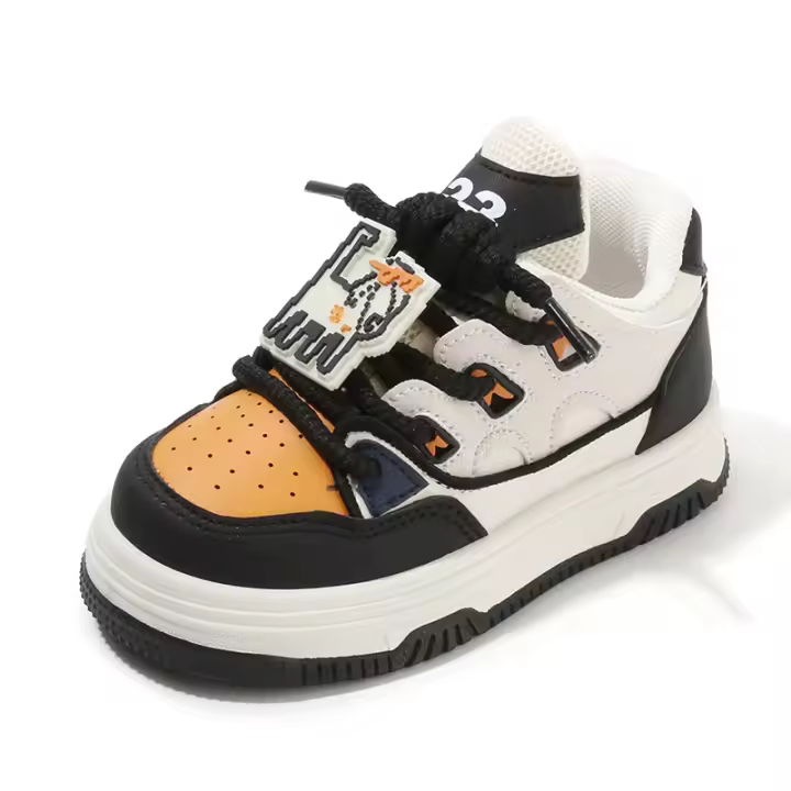 Zapatillas deportivas para niños primavera-otoño 2025 zapatos casuales para niñas con suela suave y ligera diseño de dibujos animados - 1