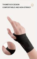Muñequera elástica ultrafina, muñequera de compresión para articulaciones de la muñeca, muñeca ergonómica, Seguridad, 1 ud. - details 5