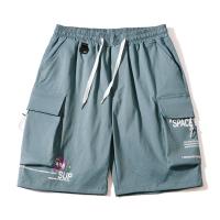 CHAIFENKO Pantalones Cargo para Hombres Secado Rápido, Estilo Casual, Múltiples Bolsillos, Material de Poliéster, Para Primavera/Verano - details 4