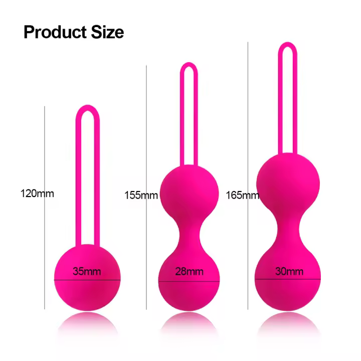 Bola Vaginal de silicona para mujer, simulador de Kegel, Bola de Geisha inteligente, ejercitador chino Ben Wa - 1
