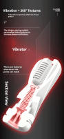 Vibrador inteligente de succión al vacío para hombres, Juguetes sexuales con ventosa, copa de masturbación para adultos, Vagina Real, culo - details 5