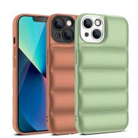 Funda de lujo para teléfono con chaqueta de plumón para iPhone 15 14 13 12 11 Pro XS Max XS XR 7 8 Plus, funda acolchada de silicona suave a prueba de golpes - details 6