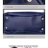 Bolsos de cuero PU cruzados para Mujer, bolsos casuales, Bolso de hombre con ASA superior, bolsos Grandes de diseño, calidad de lujo, Nuevo - details 23