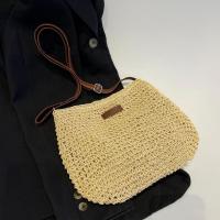 Bolsos nuevos Bolsos de hombro para mujer Bolso de mano Bolso de playa Bolso tejido de paja Monederos de punto de paja - details 2