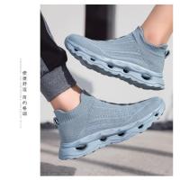 Zapatillas Deportivas de Punto Zapatos Casuales para Hombres con Suela Gruesa - details 10