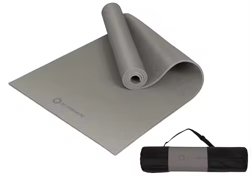 Primasole Mat con Correa de Transporte para Yoga Pilates Fiess o Entrenamiento en Casa y Gimnasio Antideslizante 9 colores - 1