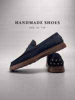 Mocasines de alta gama, cuero genuino, piel de vaca de primera capa, zapatos de moda hechos a mano con un pedal. - details 23
