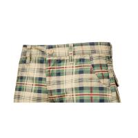 Pantalones Medios Para Hombre Algodón Cómodo Verano Deportes Al Aire Libre Playa Estilo Safari Tren Plaid Corte Regular Talla Grande - details 9