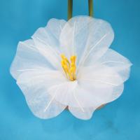 Nuevos accesorios de tiro artificiales de glorias de la mañana de imitación grandes, flores de gasa, cabeza de flor de paisajismo de boda de alta calidad para exteriores - details 2