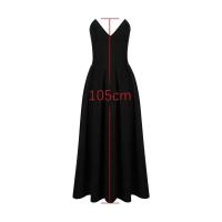 Suninheart-vestidos de fiesta de invitados de boda, novedad, Maxi vestido Formal con corsé sin tirantes - details 4