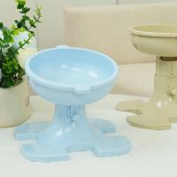 Cuenco elevado inclinado de altura ajustable para gatos, cuenco de alimentación para perros con protección para el cuello y patas altas, redondo con soporte, plato de comida para gatos para mascotas - details 3