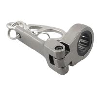 Llave de trinquete de apariencia compacta, Material metálico, diseño plegable, llave de trinquete de liberación rápida, giratoria de 180 grados - details 6