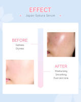 Suero facial blanqueador Sakura, antienvejecimiento, líneas finas, aprieta los poros, mejora el pigmento de melanina, crema hidratante opaca, ilumina el cuidado de la piel - details 3