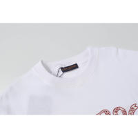 Las mejores camisas casuales básicas de moda de verano, camisetas holgadas de algodón puro para hombres y nuevas camisas de manga corta para parejas con estampados de logotipos en la parte delantera. - details 2