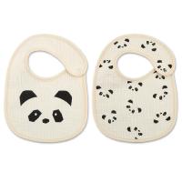 Baberos de Algodón para Bebé Impermeables Paquete de 2 Suaves Toallas de Saliva para Recién Nacidos Niños y Niñas Madre & Bebé - details 11