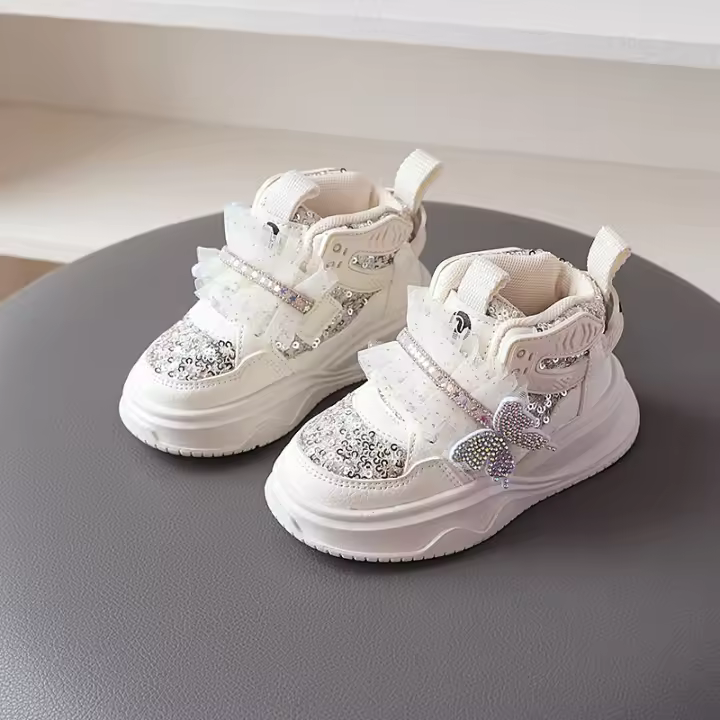 Nuevos medianos y pequeños niños y niñas zapatos deportivos con suelas suaves y antideslizantes - 1