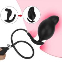 Empaquetado privado Sexy Iatable Butt Plug Dilatador Anal Para Dildo Expansor Vaginal Juguetes Sexuales Parejas Adultos Juegos Hombres 18 Bondage Set Producto Erótico - details 0
