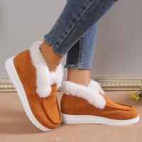 Botas de nieve para mujer Otoño Invierno zapatos cálidos informales - details 4