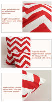Funda de Almohada de Playa Impermeable Diseño a Rayas de Colores Vivos - details 1